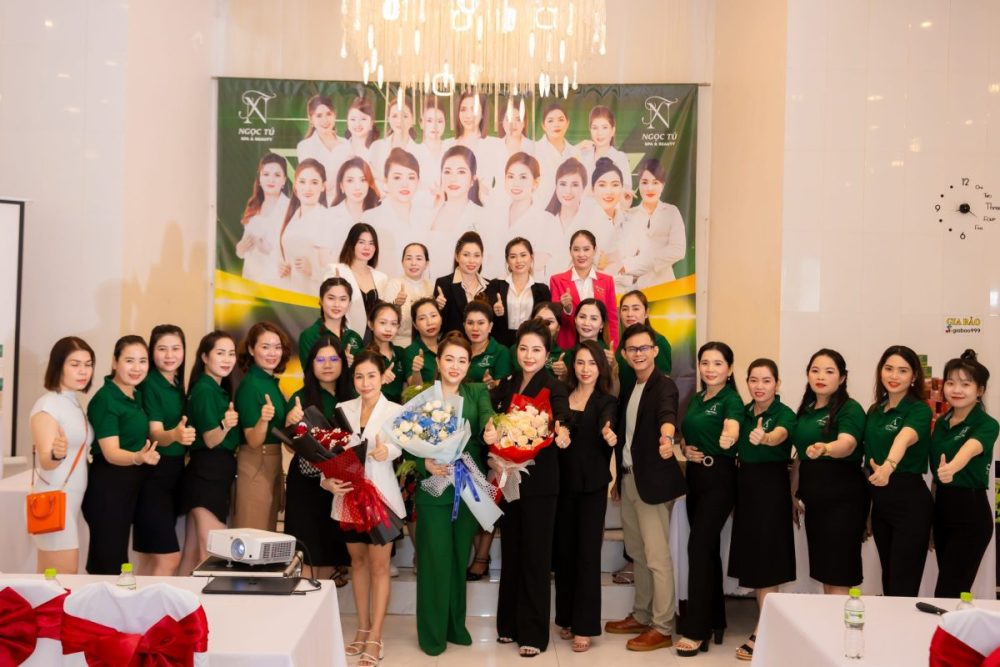 PnB Education Đồng Hành Cùng Ngọc Tú Spa Tổ Chức Chương Trình Đào Tạo Kinh Doanh Ngành Spa